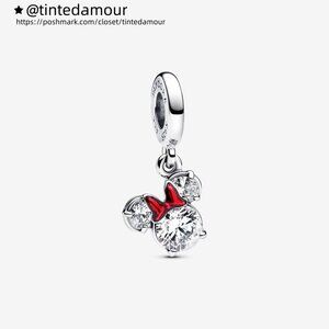 Pandora Disney Minnie Mouse Silhouette Dangle Charm